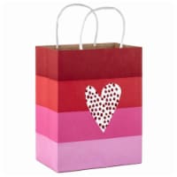 Valentine's Day Bag #73: Hallmark Medium Stiff Handle Gift Bag Bundle (Valentine's Hearts) Perspective: Main