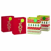Hallmark  Twp Designs Large Christmas Gift Bag Bundle Perspective: Main