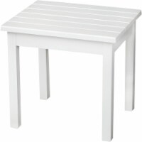 Hinkle Chair Company Cumberland Rectangle White Wood Side Table 50ETWF-RTA