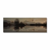Day Dream HQ BST3211 32 x 11 in. Be Still Inside & Outside wood Wall Art