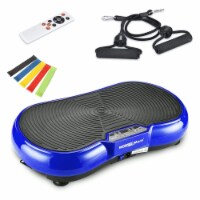 Wonder Maxi 3D Vibration Plate Exercise Machine w/ Dual Motor Oscillation, Blue