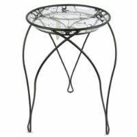 Plastec PLIPS303BK Plastec The Elegance Plant Stand 21-Inches Black