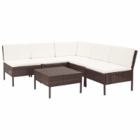 OnlineGymShop CB21390 Outdoor Furniture Set - Brown