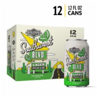 Boulevard Southwest Boulevard Lager Craft Beer 12pk Cans Perspective: Main