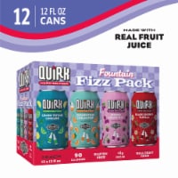 Quirk Fountain Fizz Hard Seltzer Variety 12pk Cans Perspective: Main