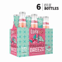 Quirktails Pineapple Breeze FMB 6pk Bottles Perspective: Main