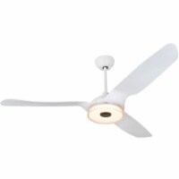 56'' Smart Ceiling Fan With Remote, Google Assistant And Amazon Alexa,Siri Shortcut.