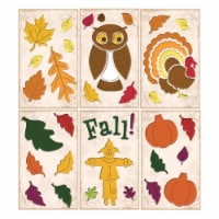 Impact Innovations Halloween Harvest Gel Clings Set Perspective: Main