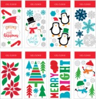 Impact Innovations Multicolored Christmas Window Clings - Total Qty: 24; Each Pack Qty: 1 Perspective: Main