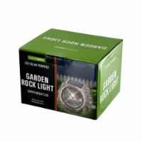 Bulk Buys OL376-4 Solar Powered LED Garden Rock Light- 4 Piece -Pack of 4