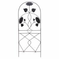 Mintueman-Achla  Sunflower Trellis, Black