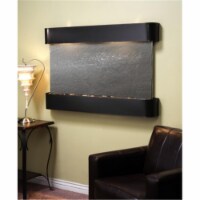 Sunrise Springs - Black Featherstone Wall Fountain