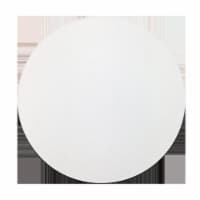 12 in. White Top Corr Circle Case Of 250