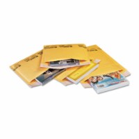 Jiffylite Self-Seal Mailer&#44; Contemporary Seam&#44; 6 x 10&#44; Golden Brown
