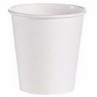 10 oz Squat Hot Cup, White - Pack of 1000