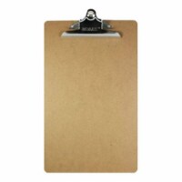 Bazic Legal Size Hardboard Clipboard w/ Sturdy Spring Clip Case of 24