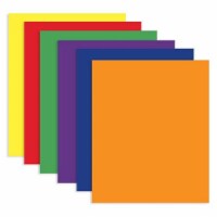 Bazic    Asst. Color 2-Pockets Portfolios Pack of 100