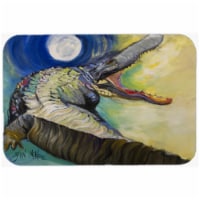 Alligator Glass Cutting Board, Large