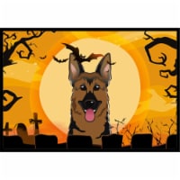 Halloween German Shepherd Indoor & Outdoor Mat, 24 x 36 in.