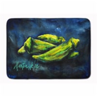 Okra Bleu Machine Washable Memory Foam Mat