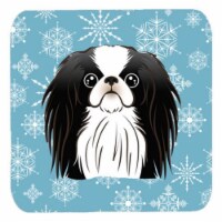 Snowflake Japanese Chin Foam Coasters, Set Of 4