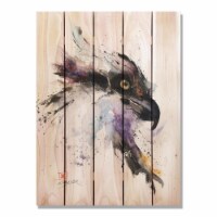 28 x 36 in. Crousers Fish Hawk Inside & Outside Cedar Wall Art