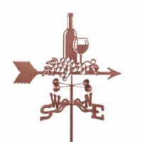 Wine & Grapes Weathervane with Deck Mount