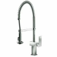 Single-Lever Pull-Down Kitchen Faucet, Brushed Nickel