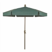 Garden Umbrella 7.5 Ft - Forest Green