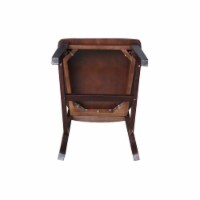 International Concepts San Remo Wood Splat Dining Chair in Rich Mocha Set of 2