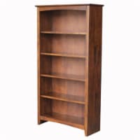 InternationalConcepts SH581-3226A 60 in. Shaker Bookcase - Espresso