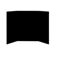 18 x 24 Total Black Foam Project Board Retail Pack of 24
