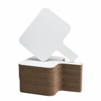 Flipside Dry Erase Answer Paddle Rect 8 x9-3/4 White 10040