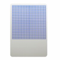 1/4  Graph Dry Erase Board, 11  x 16