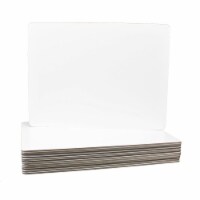 9 x 12 Two Sided Magnetic Dry Erase/Magnetic Dry Erase Board Class Pack of 12 Retail