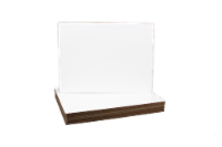 Flipside Dry Erase Board, 12 X 9, White, 24/Pack 24912