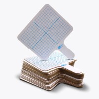 Rectangular Graph Dry Erase Answer Paddle - Class Pack  of 24 Bulk