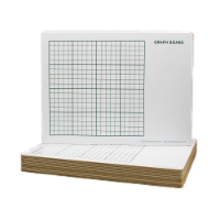 9 x 12 Two Sided Graph Board 12 Pack Bulk