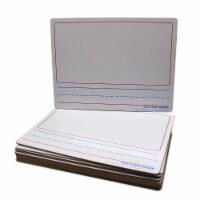 9 x 12 Two Sided Story Marker Board Bulk Class Pack of 12