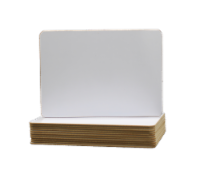 Flipside Dry Erase Board, 5 x 7, White Surface, 12/Pack 35656