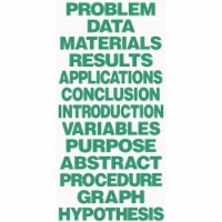 Science Fair Title Cards, Set of 13, Green