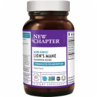 New Chapter Mind Force Lion's Mane Mushroom Blend 60 Vegan Caps