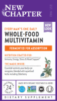 New Chapter® Every Man™'s One Daily Whole-Food Multivitamin Vegetarian Tablets Perspective: Main