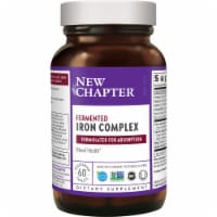 New Chapter Fermented Iron Complex 60 Veg Tabs