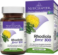 New Chapter Rhodiola Force 300 Dietary Supplement Vegetarian Capsules