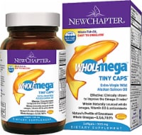 New Chapter  Wholemega® Extra-Virgin Wild Alaskan Salmon