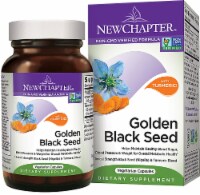 New Chapter Golden Black Seed with Turmeric Dietary Supplement Vegetarian Capsules