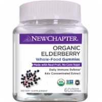 New Chapter Organic Elderberry Whole Food Gummies Perspective: Main