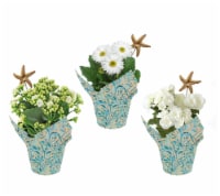 White Flowers in Seaside Wrap - Assorted Perspective: Main