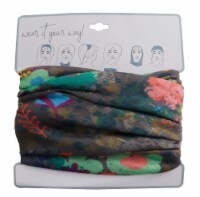 Multicolor Floral Print Bandeau Perspective: Main